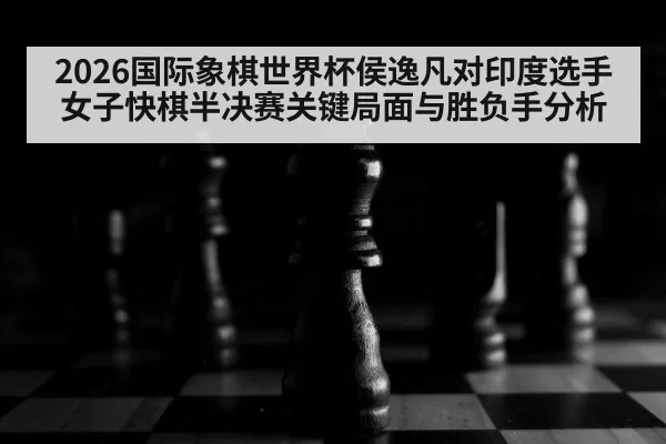2026国际象棋世界杯侯逸凡对印度选手女子快棋半决赛关键局面与胜负手分析
